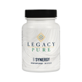 Supplement bottle labeled 'Legacy Pure' on a white background