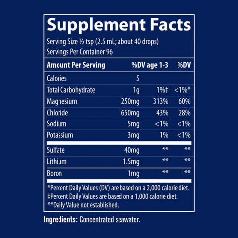 ConcenTrace® Trace Mineral Drops 2 fl oz