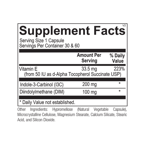 Estro Support | Supplement Facts | Legacy Pure Supplements