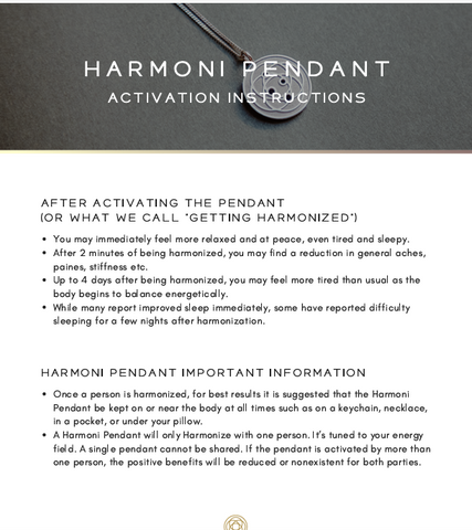 Harmoni Pendant