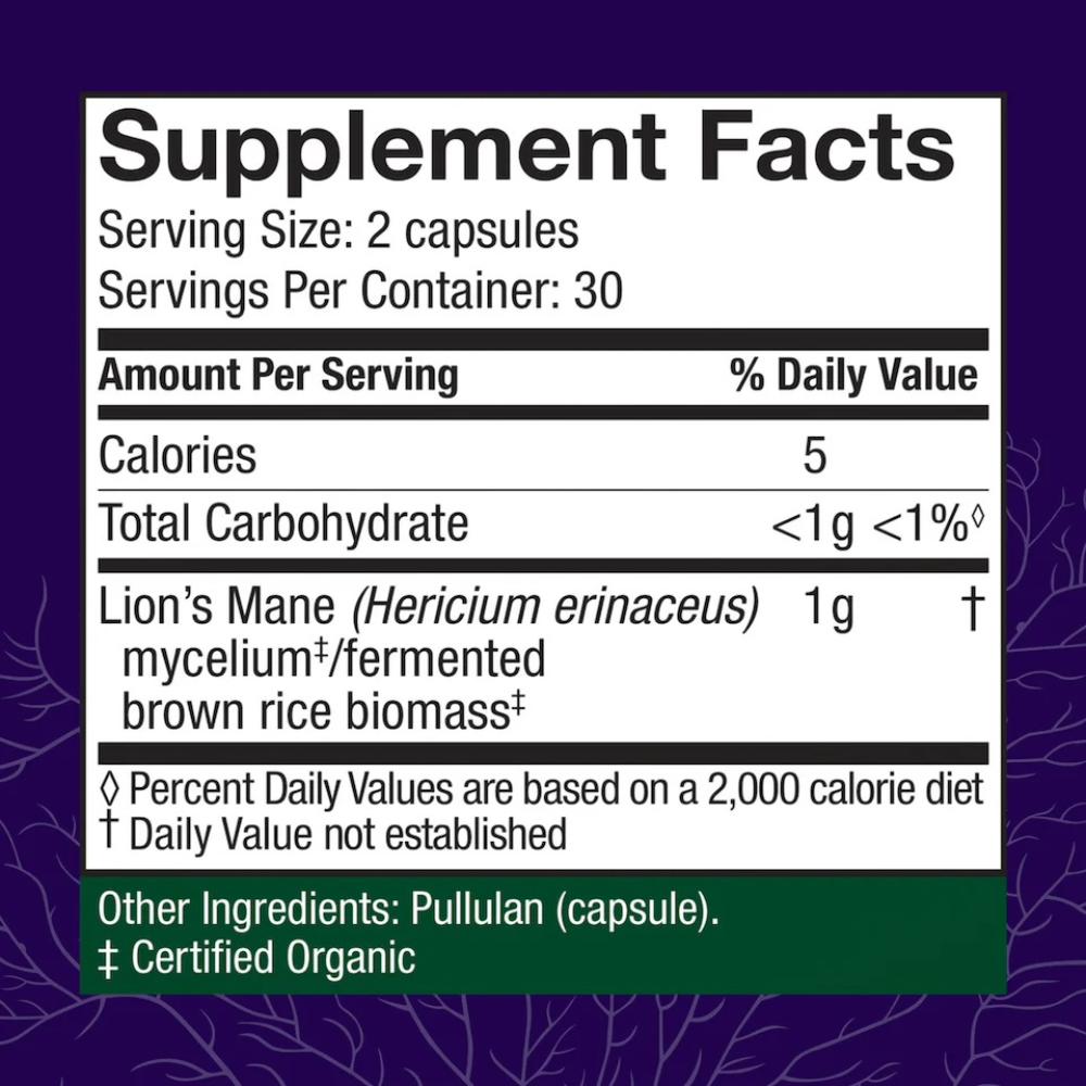 Lion's Mane 60 Capsules