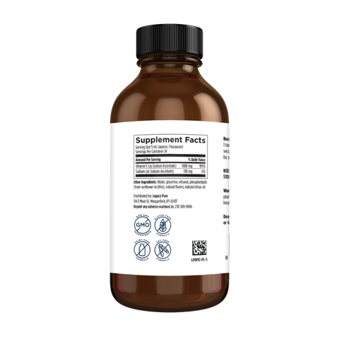 Liposomal Vitamin C_Ingredients_Legacy Pure Supplements