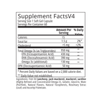 Tripure Omega Dietary Supplement Facts | Legacy Pure Supplements